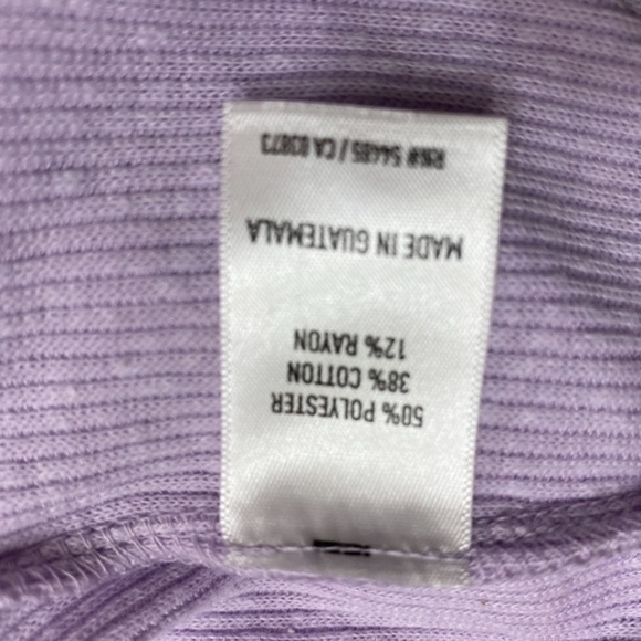 Outlaw Cropped Ribbed Top Size Small - Picture 5 of 7